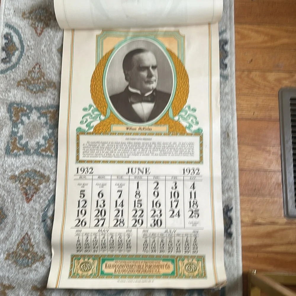 president calender